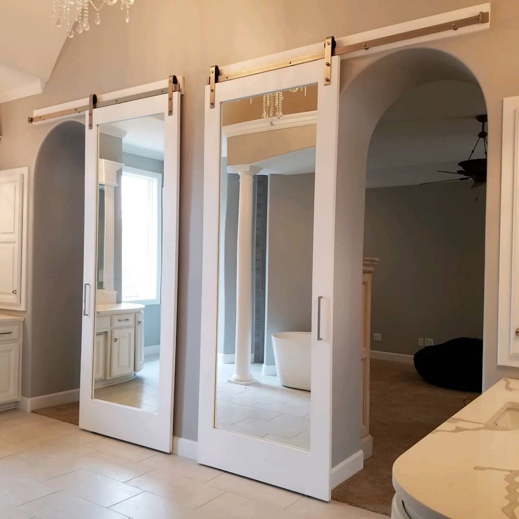 50+ Unconventional Alternatives To The Bathroom Door Design Ideas New ...