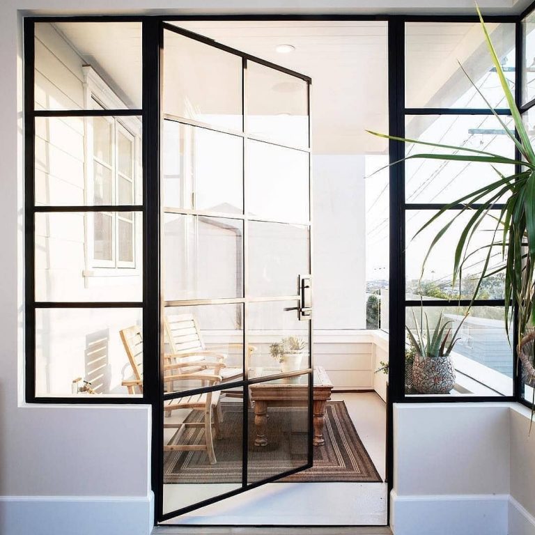 30+ Stunning Glass Balcony Door Designs For The Modern Home Ideas New